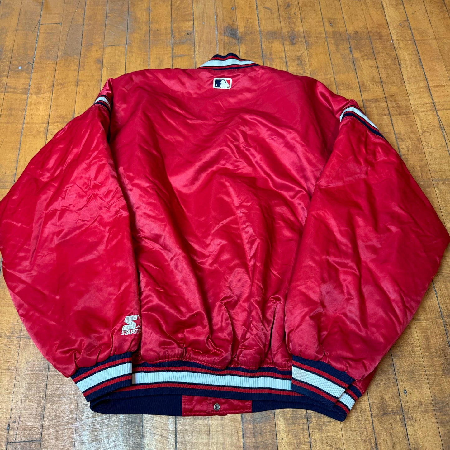 Vintage Cleveland Indians starter satin jacket