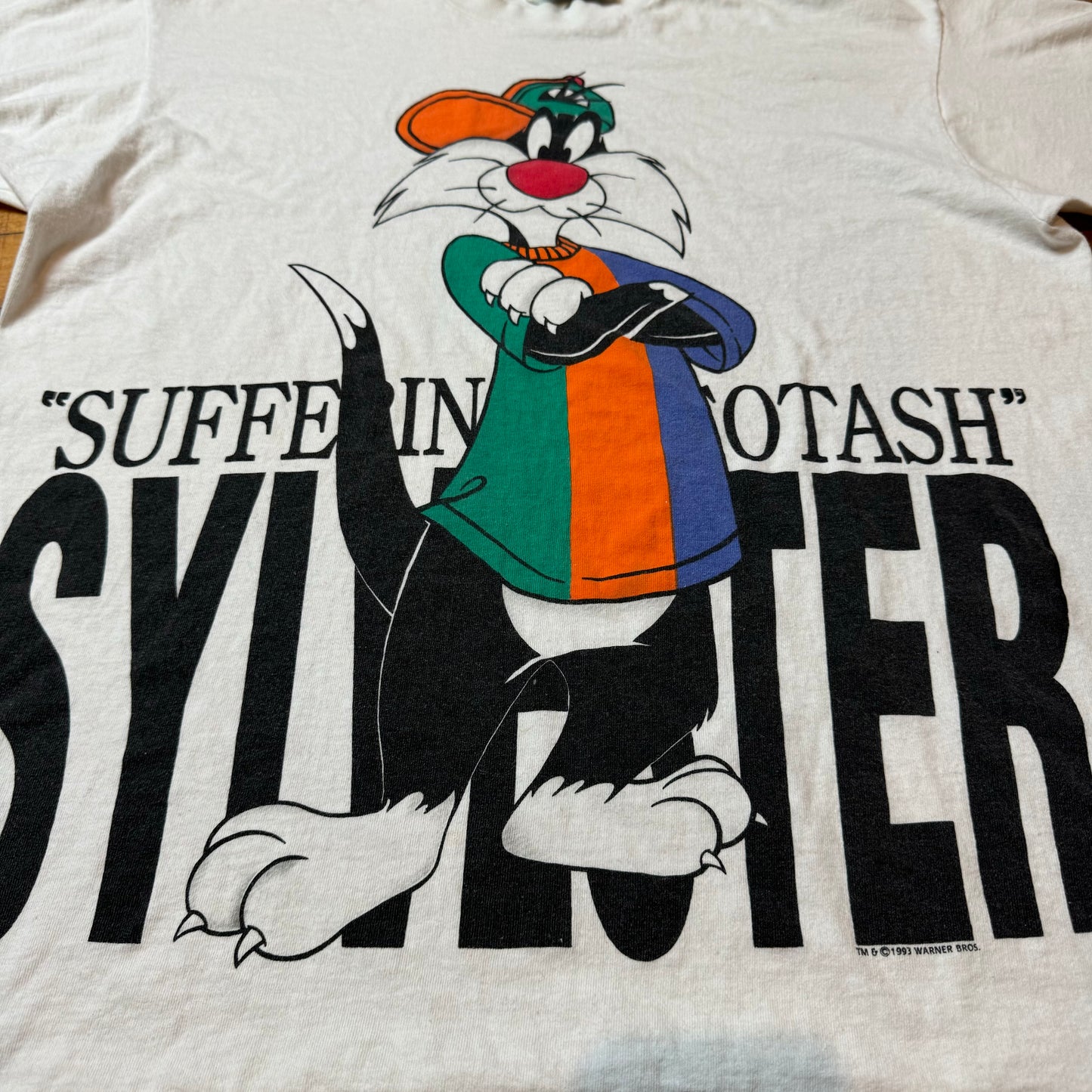 VINTAGE single stitch looney tunes T-shirt Sylvester the cat