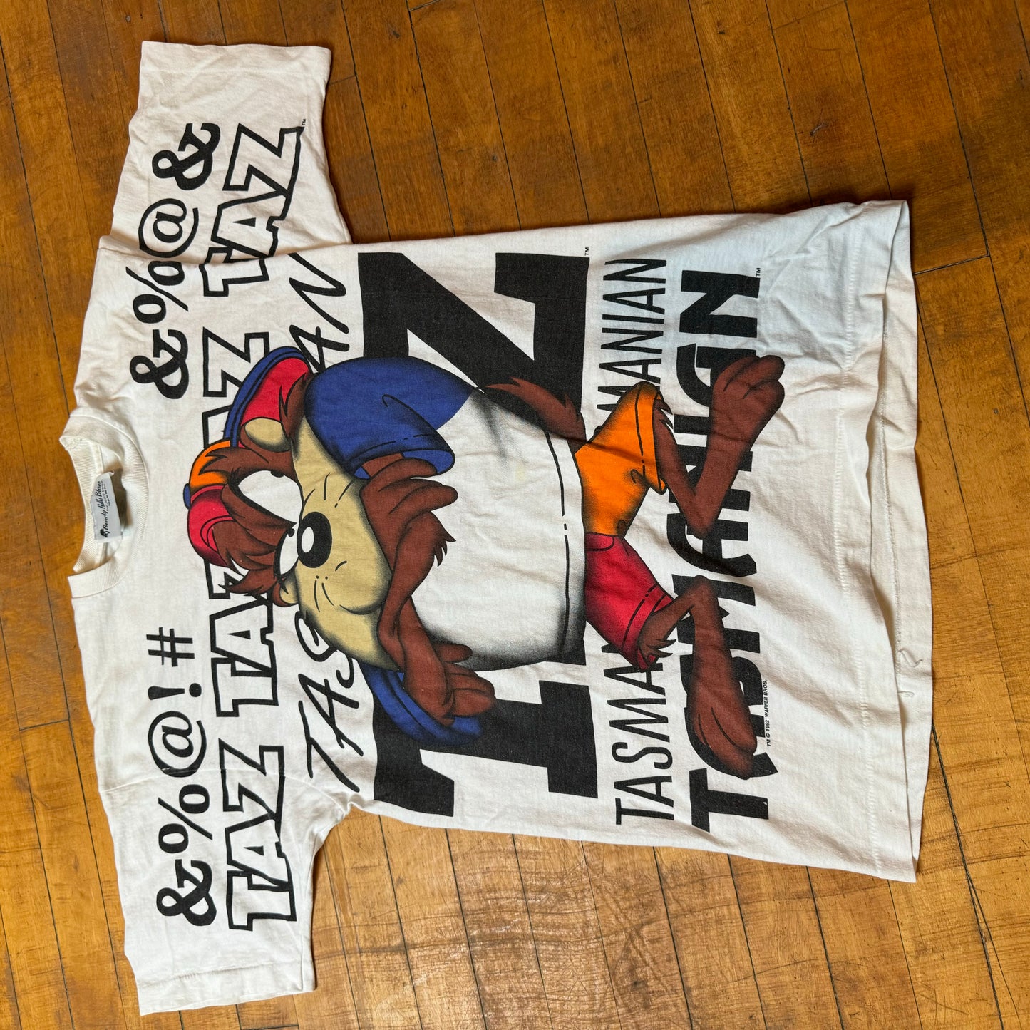 Taz all over print t-shirt looney tunes