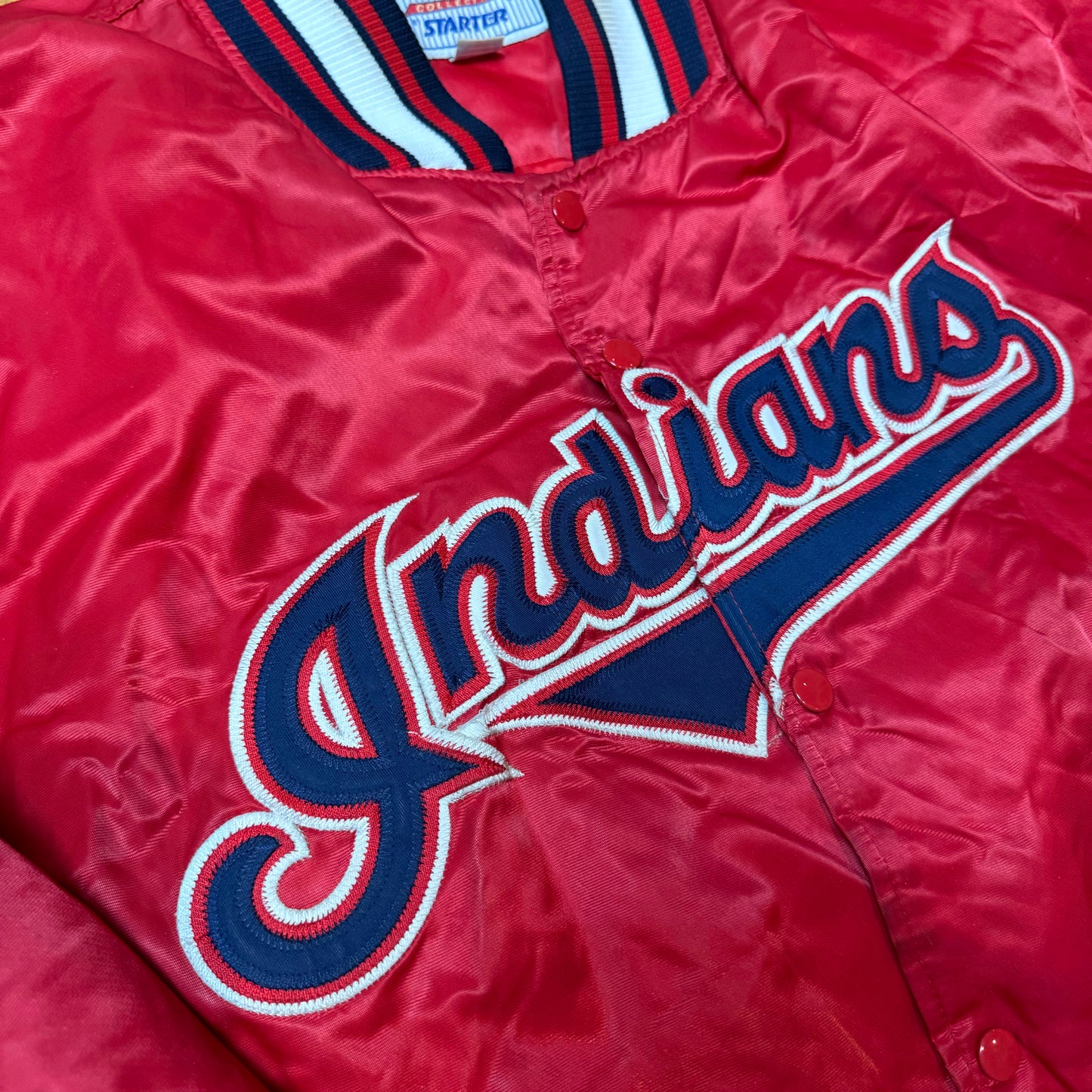 Vintage Cleveland Indians starter satin jacket